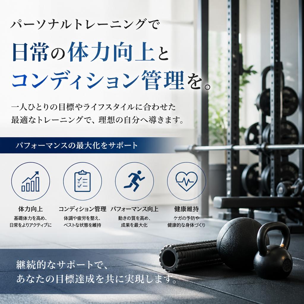 体力とコンディションの維持