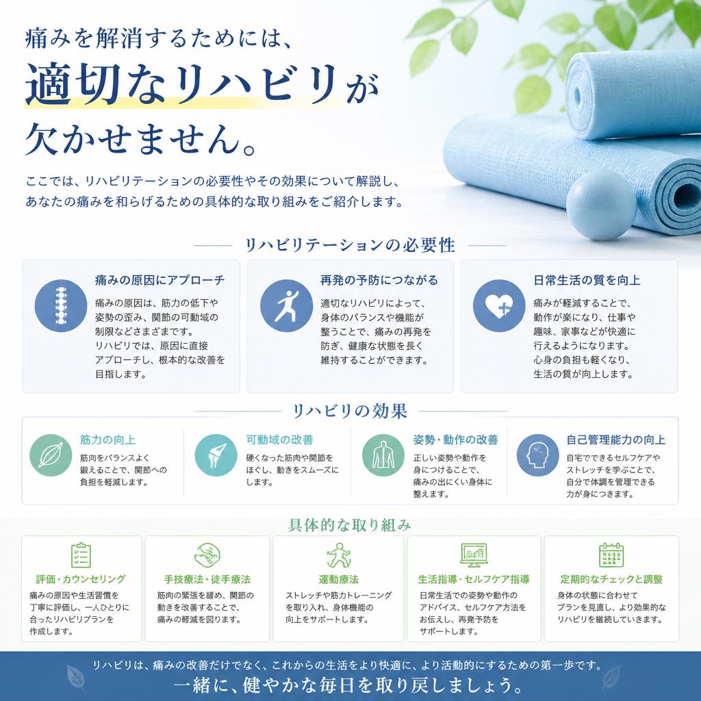 リハビリの重要性