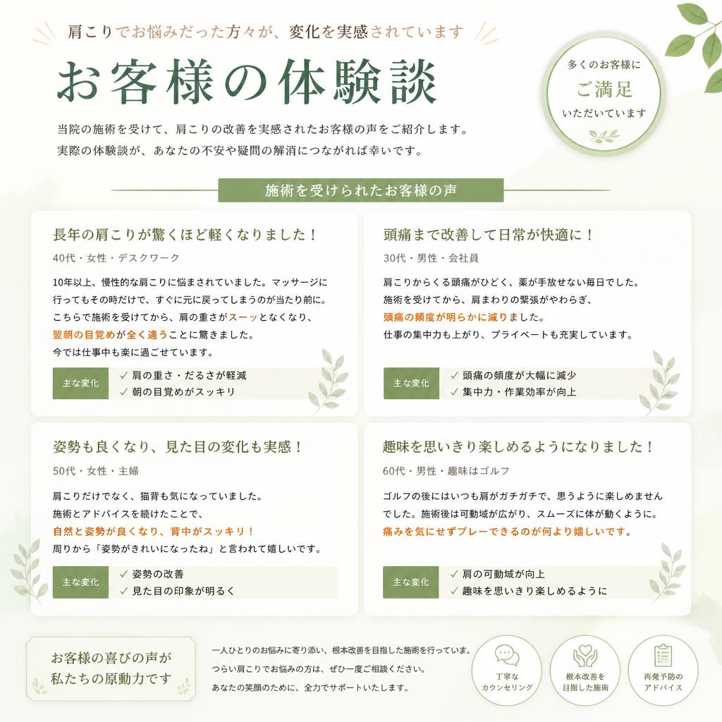 実際の体験談