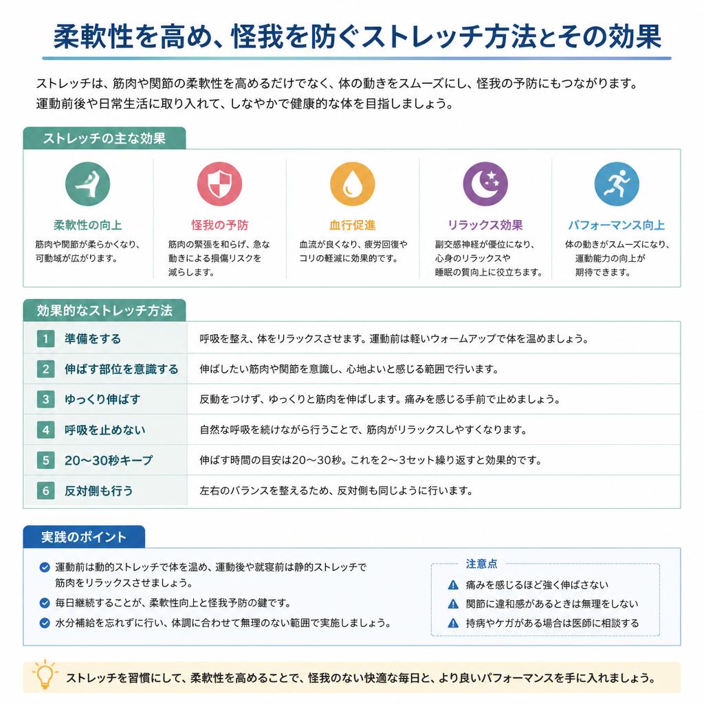 ストレッチの重要性