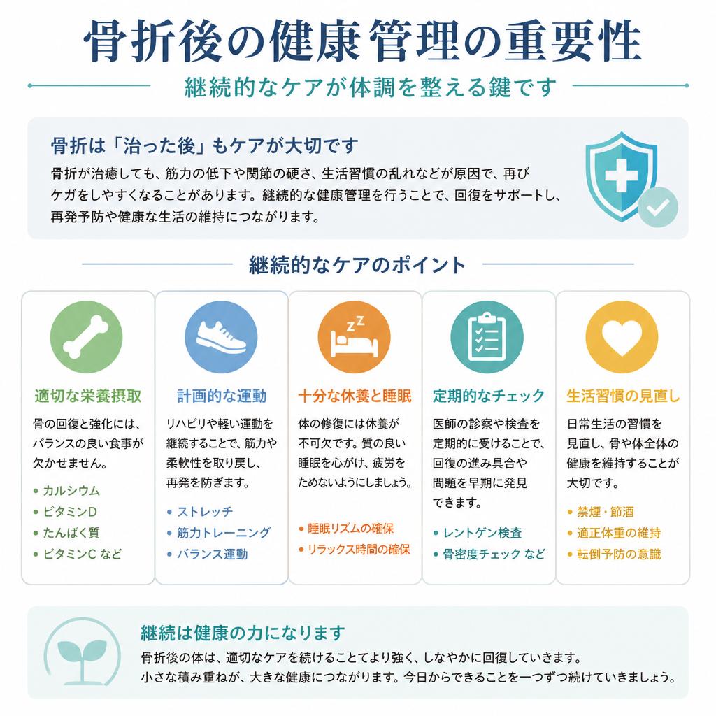 健康管理の重要性
