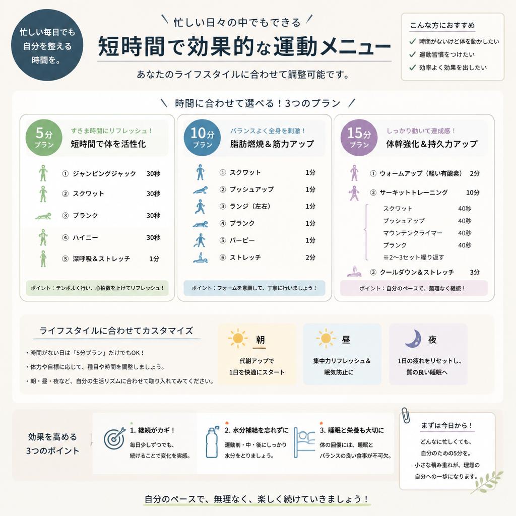 2. 運動不足を解消するための効果的なトレーニング