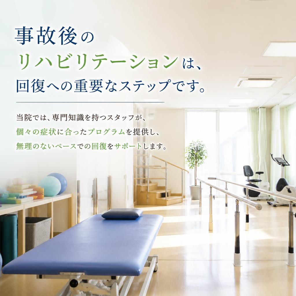 リハビリテーション：専門的なサポート