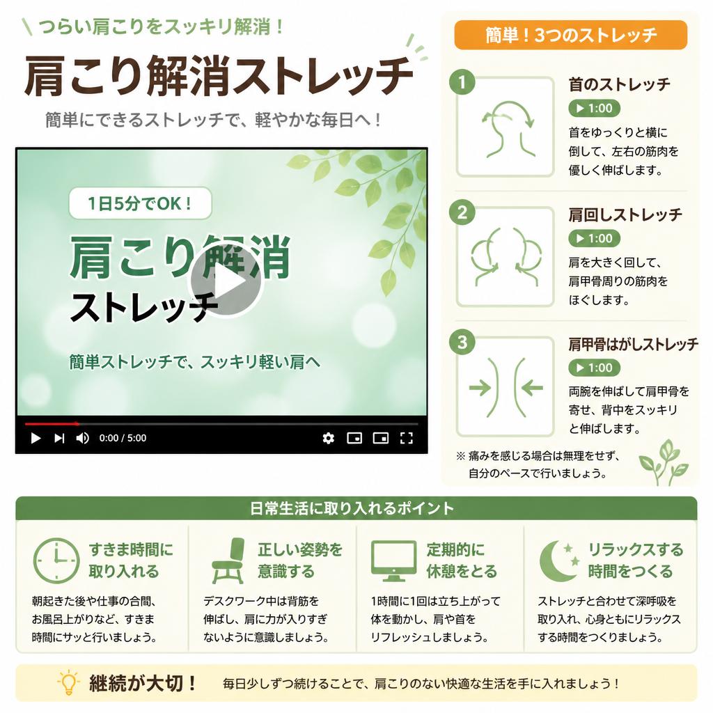 ストレッチで柔軟性を高める